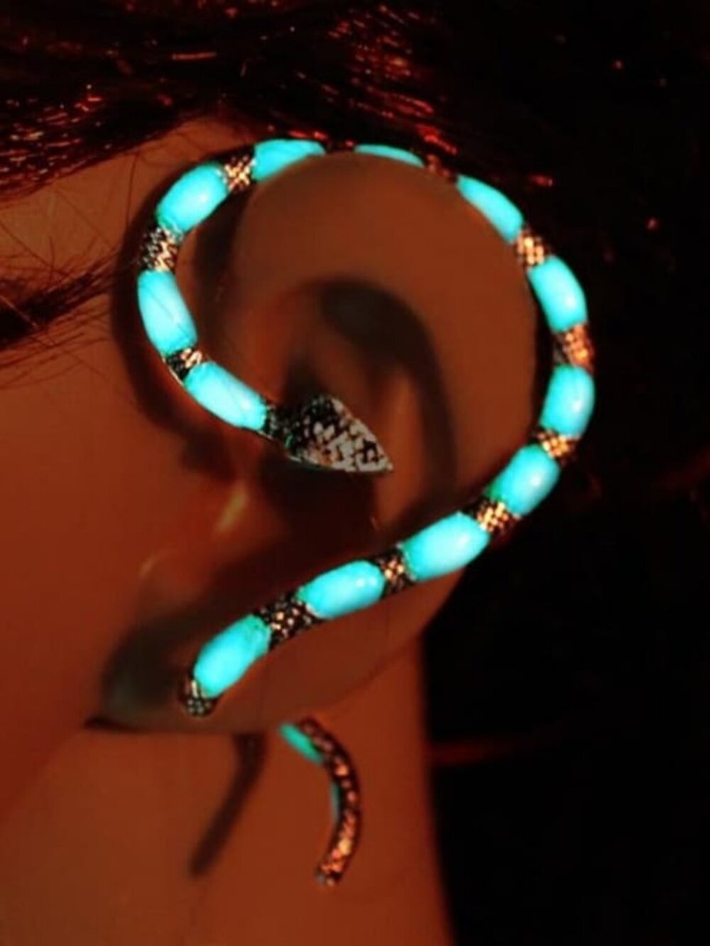 Silver Earring - Picture 3 of 3